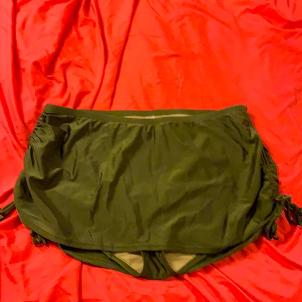 Cacique Green Swimsuit Bottoms Size 20